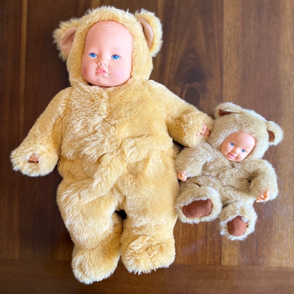 anne geddes teddy bear dolls